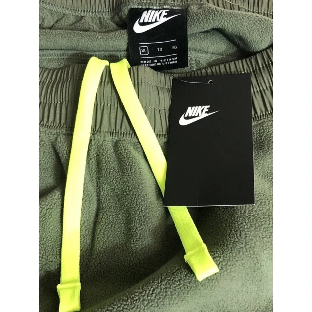Nike Sportswear Fleece Jogger Sweatpants Marsh Green Men Size XL CU4371-380